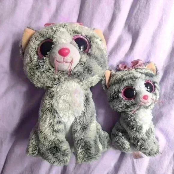 Kiki the cat Ty Beanie Boo x 2 - Picture 1 of 2